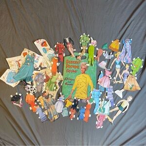 Vintage 1962 Warner Bros. Pictures Dorothy Provine Cut Outs Paper Dolls 3 Dolls